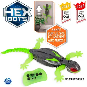 RC-Tier Hexbots Wall Crawler Gecko RC, mit LED-Augen günstig
