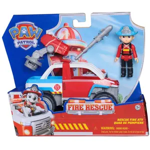 Paw Patrol Fire Rescue - Ryders Rettungsfahrzeug, Spielfahrzeug