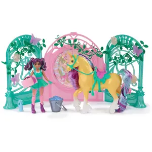 Unicorn Academy Ava & Leaf Stall Playset (6072051) Puppe