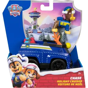 PAW Patrol Weihnachts-Special - Basis Fahrzeug mit Fellfreundefigur im...