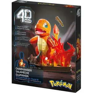 Puzzle 241 Teile Spin Master 4D Salameche Pokemon TU günstig