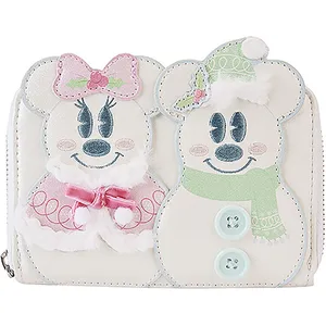 Funko Loungefly Disney Mickey & Minnie Pastell Schneemann Disney Geldbörse, Weiß, Einheitsgröße günstig