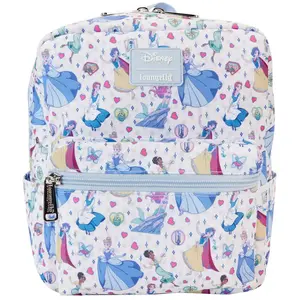 Nylon-Rucksack Mädchen Loungefly Loungefly Disney Princess Manga Blau ...