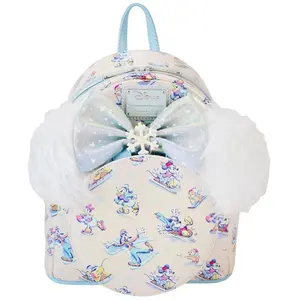 Loungefly Disney Mickey and Friends Winter Wonderland Rucksack + Stirn...