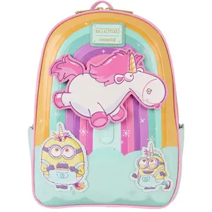 Kinderrucksack Loungefly Minions Fluffy Grün 30,48x10,16x22,86 cm