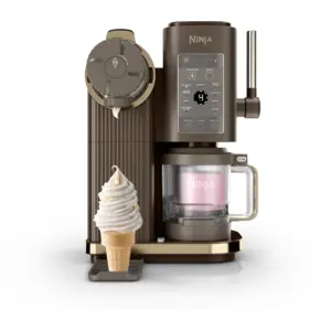 Ninja CREAMi Scoop & Swirl 13-in-1 Softeis- und Eismaschine in Mokka |...