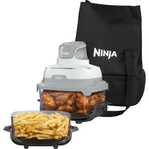 Ninja CRISPi 4-in-1 Glas-Air-Fryer und Tragetasche im Set   Weiß | FN2...