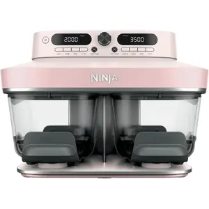 Ninja CRISPi DualZone Glas-Air-Fryer mit 8 Funktionen   Rosa in Rosa |...