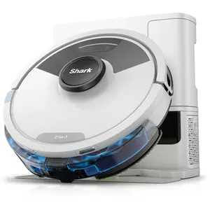 Shark Matrix Plus 2-in-1 selbstentleerter Wisch- & Saugroboter, Weiß