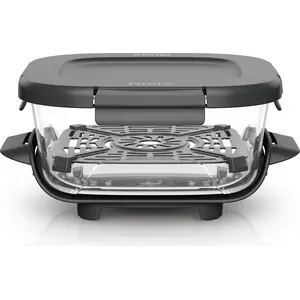 Ninja Crispi TempWare, Container, Quadratisch, 1,4 l, Transparent, Gla...