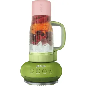 Ninja BlendBoss Standmixer mit To-Go-Becher in Grün/Pink | DB351EUGN |...
