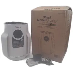 Shark NeverChange Luftreiniger Compact Pro für bis zu 5 Jahre in Weiß ...