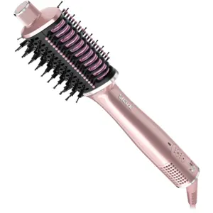 Shark Glossi 2-in-1 Warmluftbürste mit beheiztem Keramikkamm in Rosa |... günstig