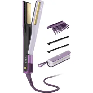 Shark SilkiPro Straight Glätteisen und Haartrockner in Lila | HT401EUP...