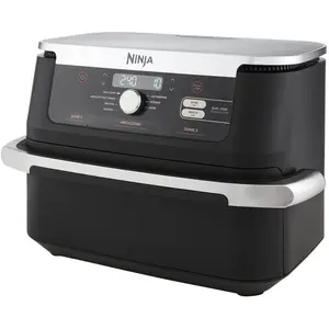 Ninja AF500DE, Heißluftfritteuse, 10,4 l, Doppel, Schwarz, Tasten, Dre... günstig