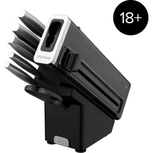 Ninja StaySharp Rostfreier Messerblock mit integriertem Schleifer 6-te... günstig