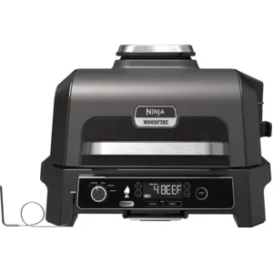 Ninja Woodfire Pro XL Elektrischer Outdoor Grill & Smoker mit Smart Cook System | OG850EU | von SharkNinja günstig