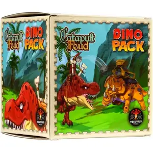 Catapult Feud Dino Pack Expansion - Brettspiel - ENG Edition
