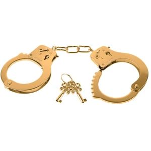 Handschellen Gold Metal Cuffs , in Goldoptik günstig