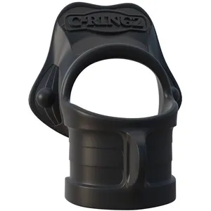 Penisring "Rock Hard Ring & Ball Stretcher" mit Hodenstretcher | Fantasy C-Ringz 1 ct