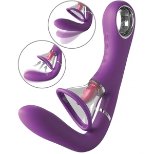 Vibrator Her Ultimate Pleasure Pro mit 2 Klitoris-Saugschalen günstig