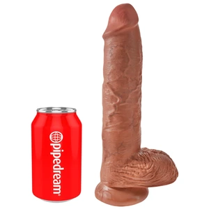 Dildo  10" Cock with Balls , 25,4 cm