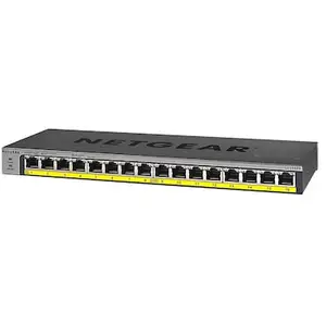 NETGEAR GS116PP Unmanaged Switch [16x Gigabit Ethernet PoE+, 183W]