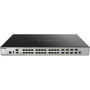 D-Link DGS-3630-28TC/SI/E, 28-Port Layer 3 Gigabit Stack Switch