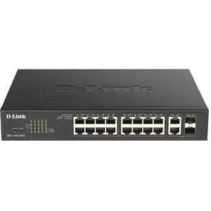 D-Link DGS-1100-18PV2, 18-Port PoE+ Gigabit Smart Managed Switch