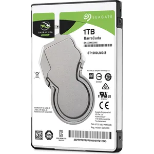 Seagate Barracuda 2.5", 1 TB, 5400 RPM, 128 MB, 2.5", Serial ATA III