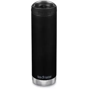Isolierflasche mit Kaffeedeckel Klean Kanteen TKWide 20oz Noir 592 ml