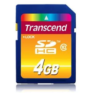 Transcend TS4GSDHC10 SDHC-Speicherkarte - 4 GB
