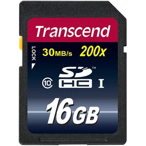 Transcend TS16GSDHC10 Speicherkarte 16 GB