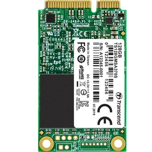Transcend TS128GMSA370S, 128 GB, mSATA, 530 MB/s, 6 Gbit/s