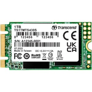 Transcend 430S, 1 TB, M.2, 560 MB/s, 6 Gbit/s