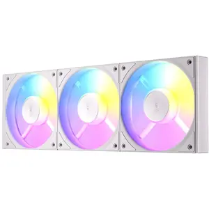 Antec Verbinde 120 ARGB PWM Wit set van 3 (120 mm, 3x), PC Lüfter, Wei...