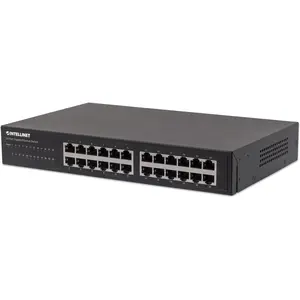 Intellinet 24-Port Gigabit Ethernet Switch, 24 x 10/100/1000 Mbit/s RJ...
