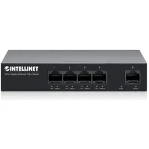 Intellinet 561792, Gigabit Ethernet (10/100/1000), Vollduplex, Power o...