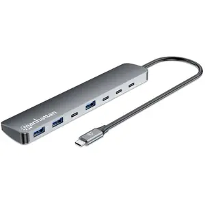 Manhattan 181167, Kabelgebunden, USB 3.2 Gen 2 (3.1 Gen 2) Type-C, 100...