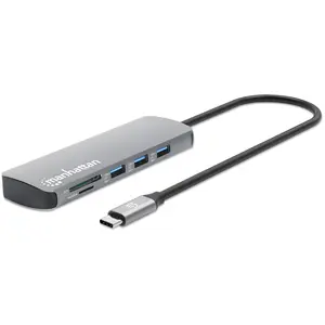 Manhattan 190459, Kabelgebunden, USB 3.2 Gen 1 (3.1 Gen 1) Type-C, 100...
