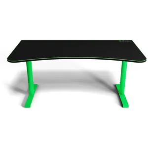 Arozzi Arena Groß Gaming-Schreibtisch - 160 x 82 x 71-81 cm - Grün günstig