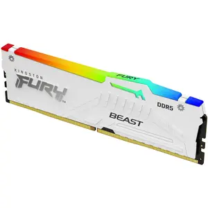 Kingston Fury Beast (2 x 32GB, 6400 MHz, DDR5-RAM, DIMM), RAM, Mehrfarbig, Weiss