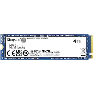 Kingston Technology 4000G NV3 M.2 2280 NVMe SSD, 4 TB, M.2, 6000 MB/s