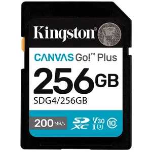 Kingston Sdxc Canvas Go Plus Gen4 C10 Uhs-i U3 V30 256gb Sd-karte