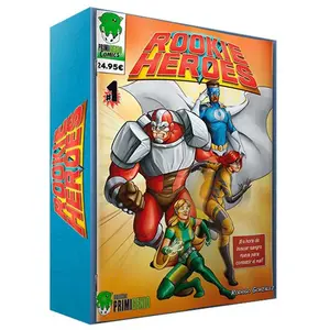 Asmodee Rookie Heroes Kartenspiel Spanische Version