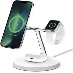 Belkin WIZ017vfWH, Drinnen, AC, Kabelloses Aufladen, Weiß günstig