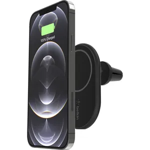 Belkin BoostCharge 10 W magnetisches drahtloses Kfz-Ladegerät, schwarz günstig