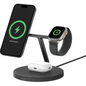 Belkin Boostcharge Qi2 3 In 1 15w Drahtloses Ladegerät günstig