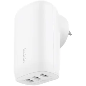 Belkin BoostCharge - Netzteil - PPS-Technologie - 67 Watt - 3.25 A - Power Delivery 3.1, PD 3.0, Fast Charge - 3 Ausgabeanschlussstellen (USB-C) günstig
