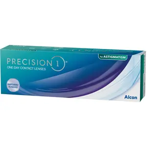 Precision1, Kontaktlinsen, for Astigmatism (+0.5, Tageslinse, 30 Stk., Torisch) günstig